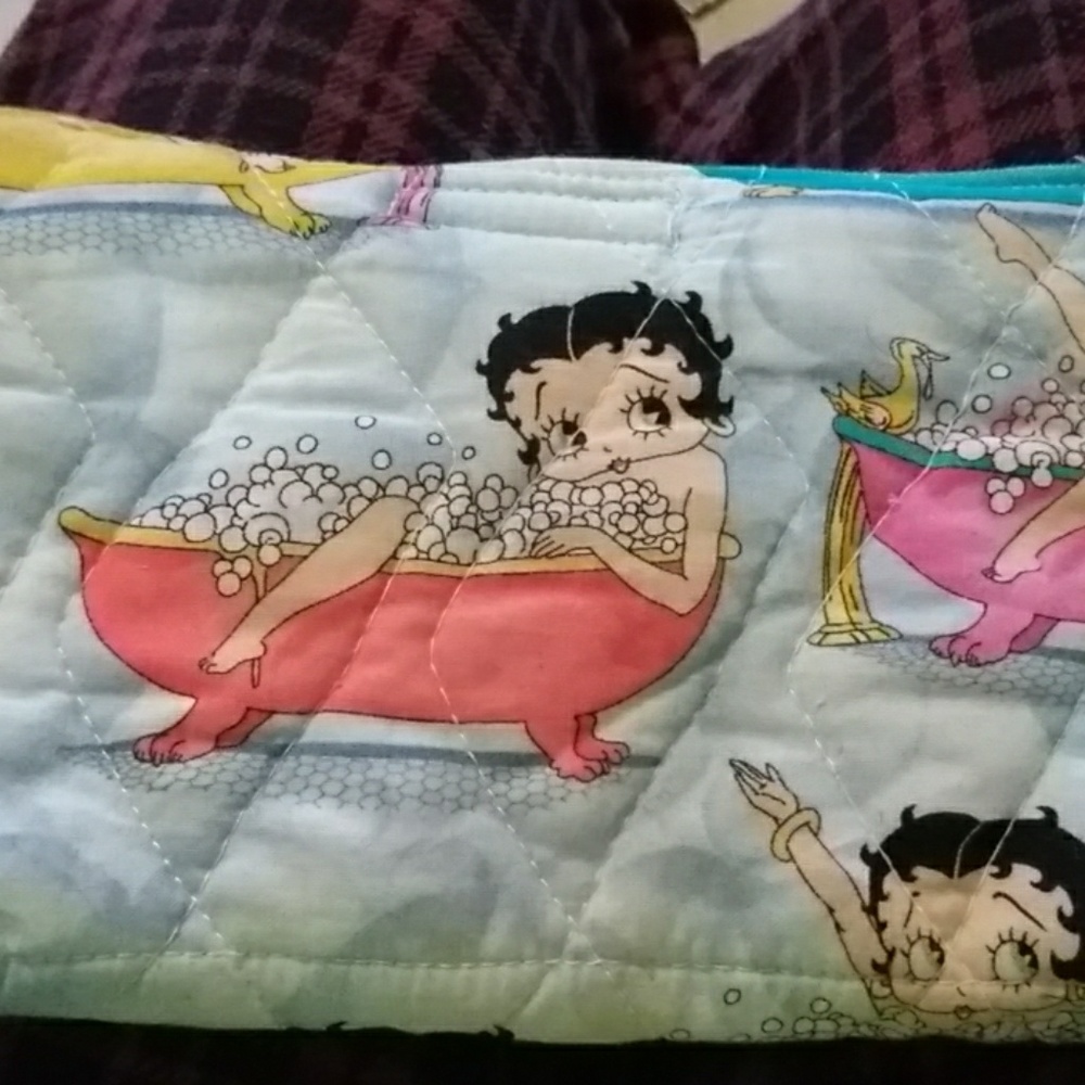 Blue Betty boop wallet